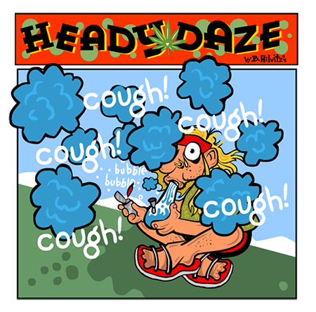 Heady Daze. A comic collection of stoner based one-shots