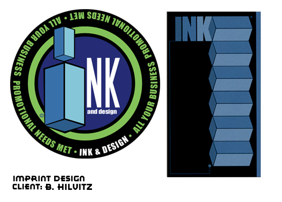 Ink and Design Logo by Bruce Hilvitz