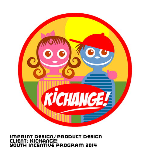  Product branding and Design for KiChange, a Youth Incentive Program Designed by Bruce Hilvitz